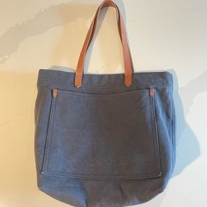 MADEWELL MEDIUM TRANSPORT CANVAS TOTE